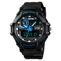 relógios masculinos skmei multifuncionais Dual Digital Quartz relógio esportivo masculino SKMEI 1357